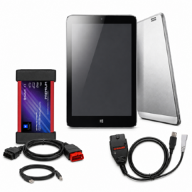 8-inch Windows diagnostic tablet kit with DC’s Own VCI and Galletto ECU remapping interface