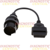 8 Car 16 Pin OBD2 Connector Adapter Cable Leads - Image 2