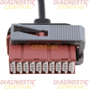 8 Car 16 Pin OBD2 Connector Adapter Cable Leads - Image 5