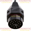 8 Car 16 Pin OBD2 Connector Adapter Cable Leads - Image 7