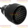 8 Truck & Trailer 16 Pin OBD2 Connector Adapter Cable Leads - Image 3