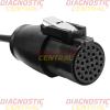 8 Truck & Trailer 16 Pin OBD2 Connector Adapter Cable Leads - Image 5