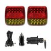 LED Magnetic Wireless Rear Tail Lights USB Rechargeable Trailer Lights - Image 8