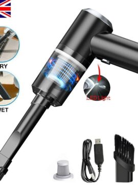 Vacuum Cleaner Car Cordless Handheld Home High Power Suction Rechargeable