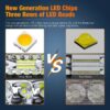 4 inch LED Work Light Bar Flood Spot Driving Lamp Reverse Off-road Car Truck 12V (twin Pack) - Image 3