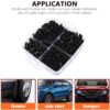 665 PCS Car Trim Body Fastener Clips Push Rivets Retainer Bumper Door Screw Panel - Image 4