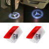 2x LED Courtesy Light Ghost Shadow Laser Projector Door Logo for Mercedes-Benz - Image 2
