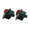 2 LED Door Lights Projector Courtesy Puddle Shadow Logo For Mercedes Benz W204 - Image 2
