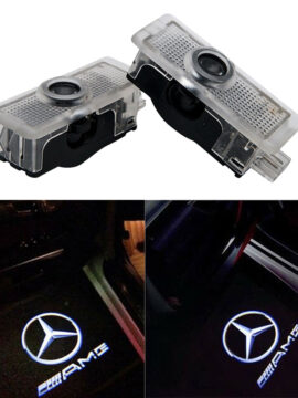 2X LED Door Puddle Shadow Light Laser Courtesy Logo Projector For Mercedes Benz CLS CLA