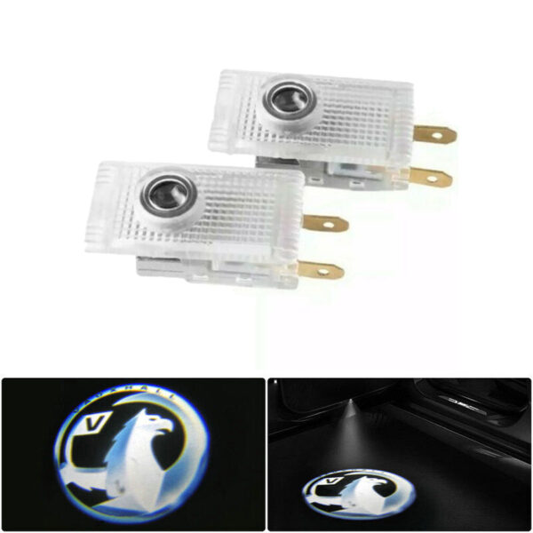 2x Cree LED Car Door Laser Projector Logo Shadow Puddle Courtesy Lights for Vauxhal