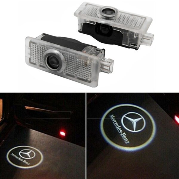 LED Door Puddle Shadow Light Laser Courtesy Logo Projector For Mercedes Benz CLS