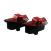 2 LED Door Lights Projector Courtesy Puddle Shadow Logo For Mercedes Benz W204 - Image 4
