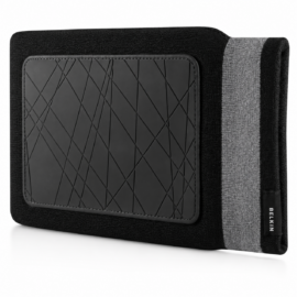 Belkin black and grey 10.2 inch knit sleeve