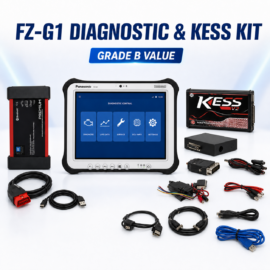 Panasonic Toughbook FZ-G1 Grade B diagnostic kit with DC’s Own VCI and complete KESS V2 cable set
