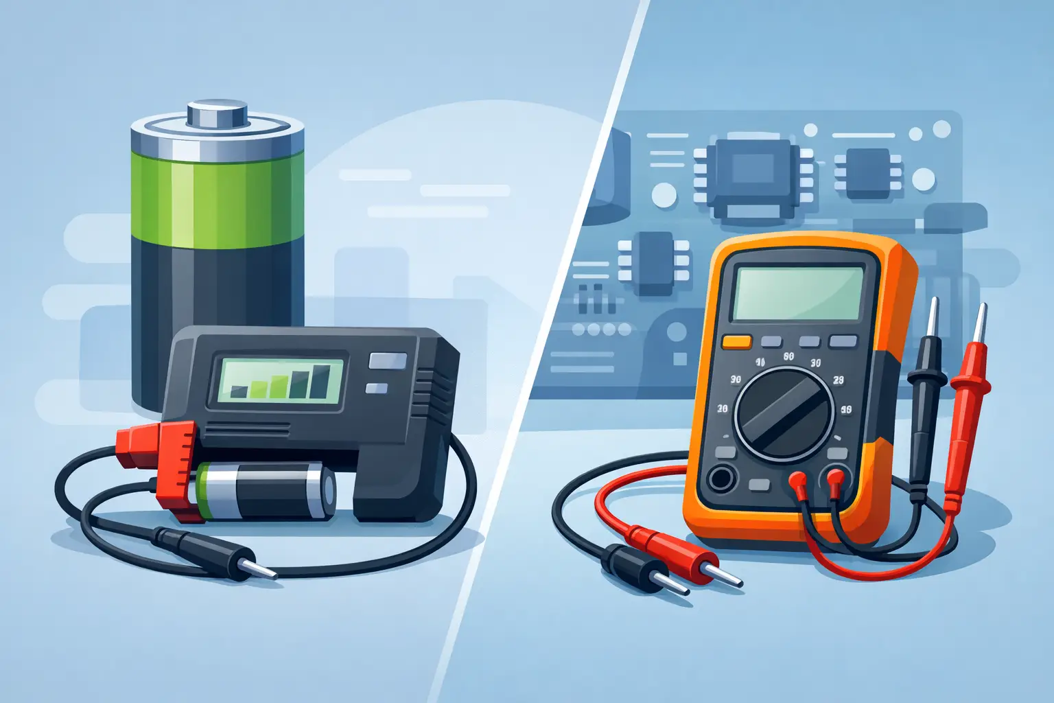Battery Tester vs Multimeter: Which to Use?