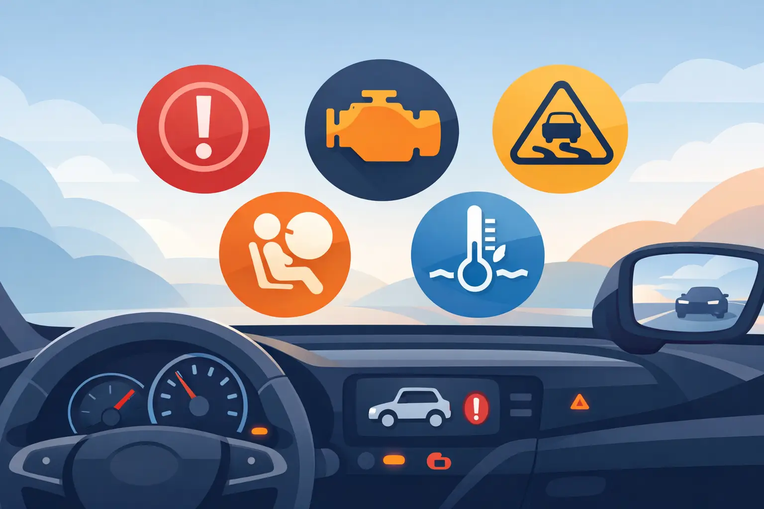 Car Warning Symbols Guide for UK Drivers