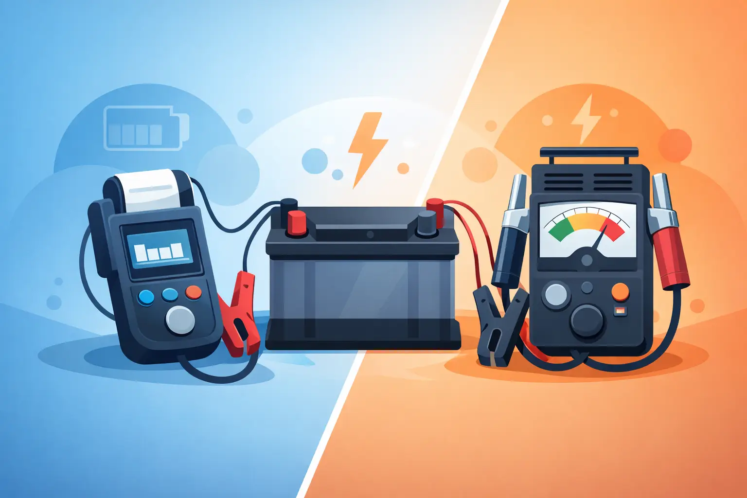 Battery Analyser vs Load Tester