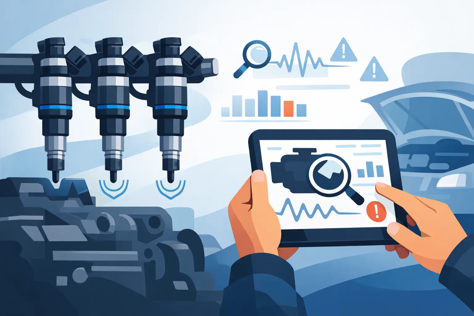 How to Scan Diesel Injectors and Find Faults
