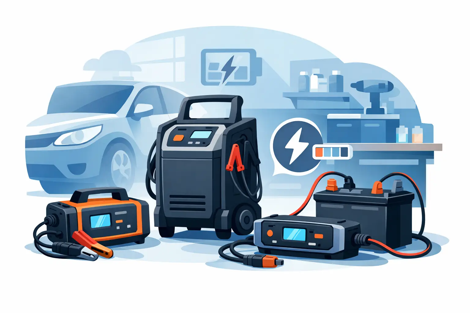 Best Battery Chargers for Garages Compared