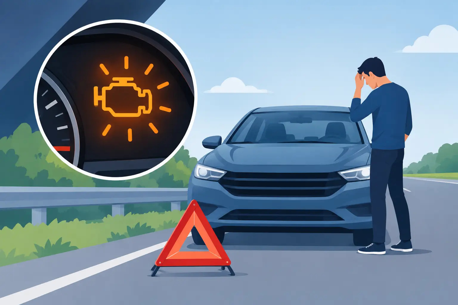 Why Is Engine Light Flashing? Stop Driving Now