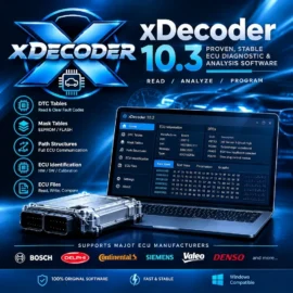 Xdecoder 10.3 ECU DTC removal and tuning file decoder software